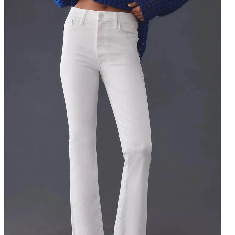 MOTHER‎ Womens The Insider Crop Step Fray Jeans Size 26 FAIREST OF THEM ALL 28”